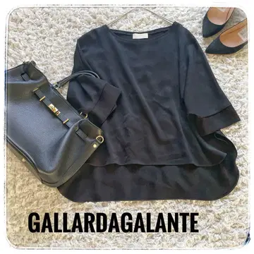 GALLARDAGALANTE 갤러리다가란테 블랙 돌먼 슬리브