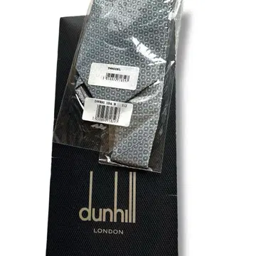 [ 미사용 ] dunhill 넥타이 그레이