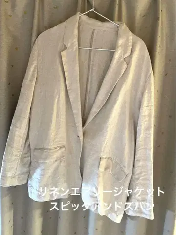 스픽 앤 스팬 [ 린넨 에어리 자켓 ]