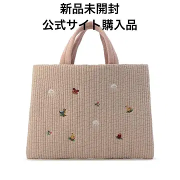 pionunnal FEILER 한정판 콜라보 토트백 MIMI 카페 베이지