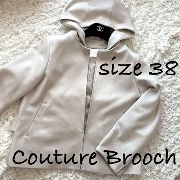 쿠튀르 브로치 프릴 자켓 Couture Brooch 코트