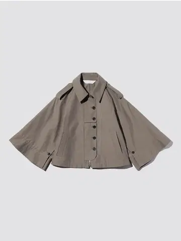 새상품급 숏 케이프 코트 56 OLIVE XL rokh GU
