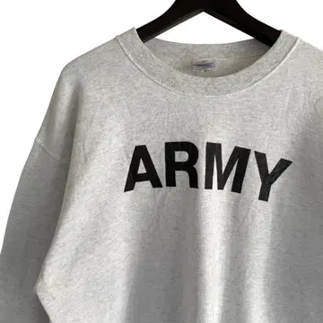 90s 빈티지 SOFFE ARMY 맨투맨 그레이 USA제 L18