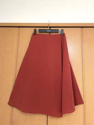 언타이틀 가을 컬러 스커트 빅 사이즈 44