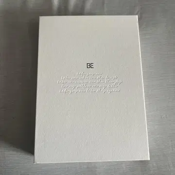 BE 앨범 (화이트)