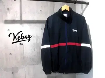 KEBOZ 케보즈 로고 자수 메쉬 안감 90s 디자인 스포츠 자켓