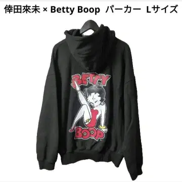 코다 쿠미 x Betty Boop 후드티 L 사이즈