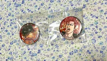 SLAM DUNK J 히어로 여름 축제 캔뱃지 루카와, 사쿠라기