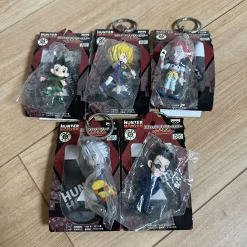 HUNTER x HUNTER SD 피규어 키링 전 5종 세트