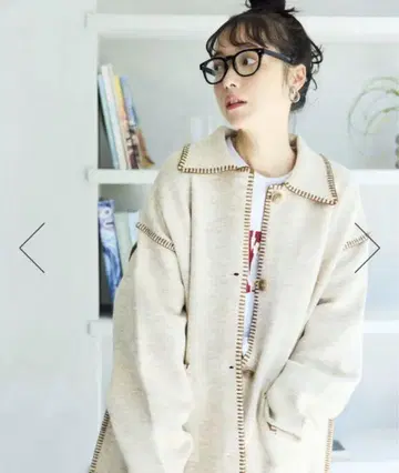 FREAK'S STORE 새상품 택 있음 담요 스티치 니트 자켓