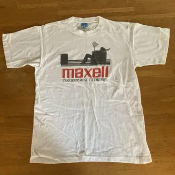 maxell 빈티지 T셔츠 후르츠 택