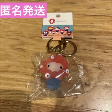 키티 오사카 간사이 만박 미야쿠미야쿠 산리오 콜라보 클리어 키링