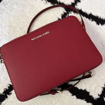 MICHAEL KORS 레드 숄더백