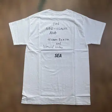 미사용 새상품 화이트 T셔츠 WIND AND SEA M 사이즈