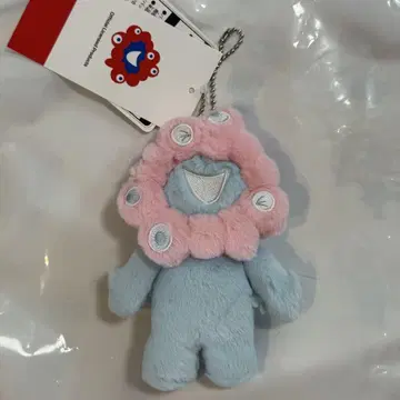 오사카 간사이 만박 파스텔 컬러 블루 미야쿠미야쿠 마스코트 키링