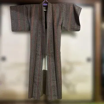 기모노 오시마 명주 순수 실크