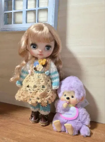몬스토 인형 아웃핏 파올라 인형 미니 아웃핏 겸용 의류