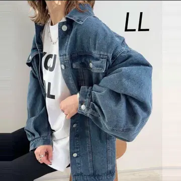 시마무라 마요 오버 사이즈 데님 자켓 LL