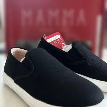 MAMMA 블랙 슬립온