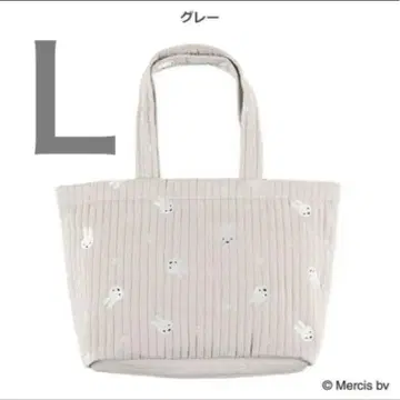 미사용 새상품 이불 토트백 올 패턴 L 미피 귀여운 마더백 희소성