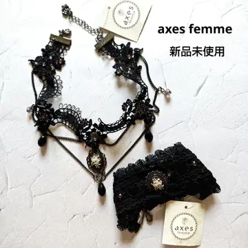 axes femme 액시즈 레이스X카메오 초커 & 팔찌 새상품