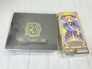새상품 CLAMP전 아르카나 카드 컬렉션 BOX & 수납 파일