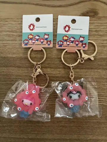 산리오 캐릭터 키링 2개 세트