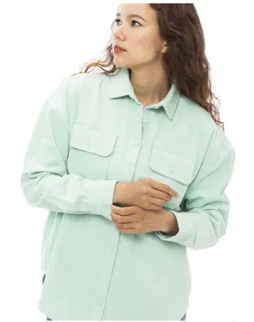 BILLABONG 얇은 그린 자켓 M