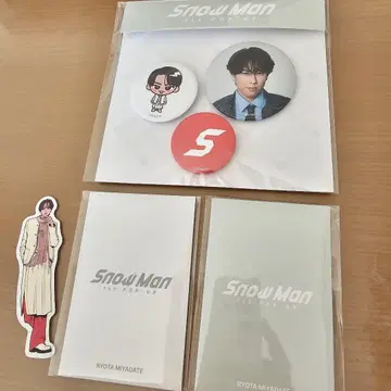 SnowMan 미야타테 료타 1st popup 한국 구매 미개봉 새상품