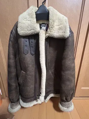 Schott B-3 무스탕 플라이트 자켓 USA 38 -
