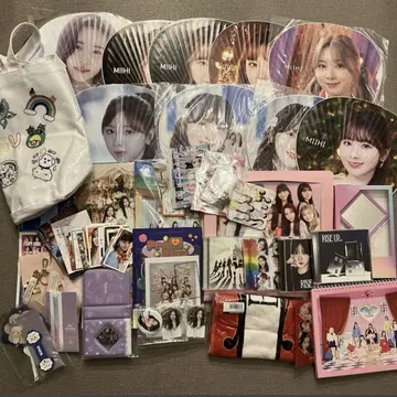NiziU 랜덤 트레이딩 카드 CD 부채 묶음 판매 세트