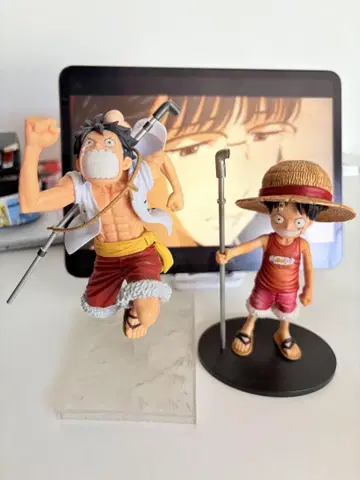 ONEPIECE 루피 [ ~꿈의 한 장~ ] 피규어 세트 2점