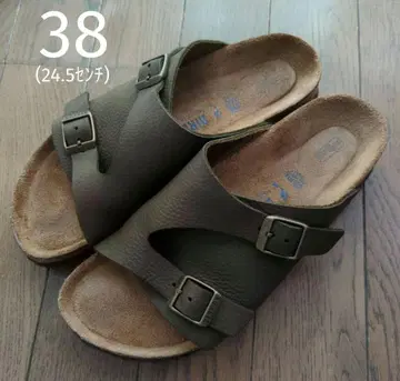 BIRKENSTOCK ZURICH 카키 38(24.5cm)