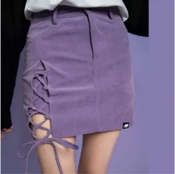 지뢰계 빌런계 스커트 (큐롯)