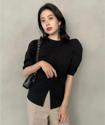 anuans 볼륨 슬리브 컷 상의