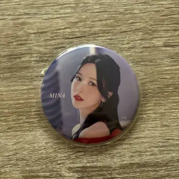 TWICE doughnut 미나 캔뱃지