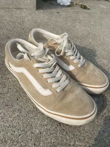 Vans V36CF-Suede 베이지 스니커즈