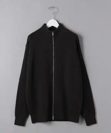 UNITED ARROWS 드라이버즈 니트 블랙 M