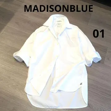 매디슨 블루 J.BRADLEY CUFF SH 셔츠 화이트 코튼 01