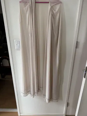 moussy 베이지 롱 롱