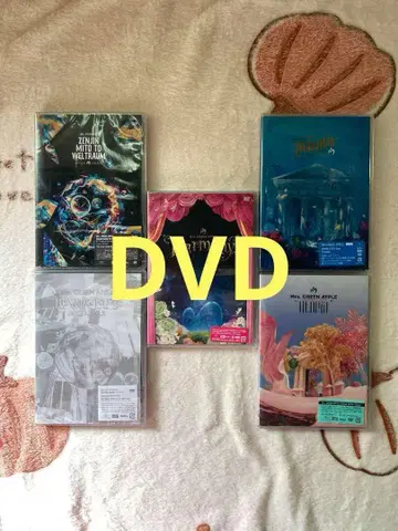 Mrs. GREEN APPLE 일반ver DVD 5작품