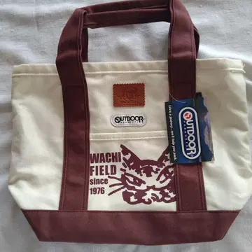 OUTDOOR 와치필드 콜라보 캔버스 토트백