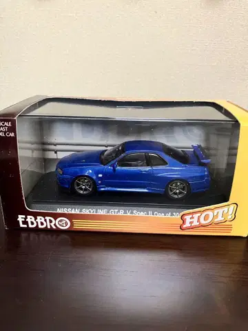 1/43 EBBRO NISSAN SKYLINE GT-R V Spec II