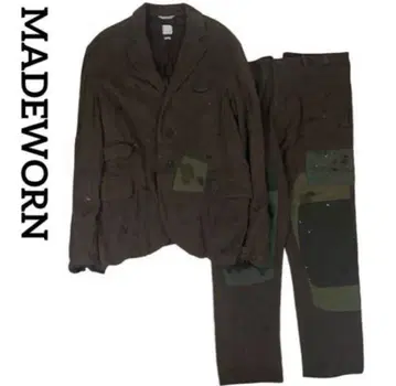 MADEWORN 메이드 워 세트업 테일러드 자켓 보로
