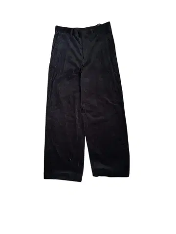 레어 COS 블랙 코듀로이 와이드 팬츠 EUR 48