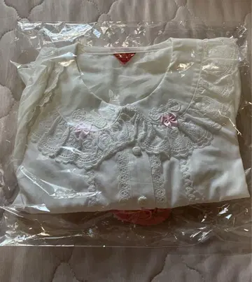 베이비더스타즈 샤인브라이트 딸기 블라우스 핑크 택 포함 미사용품