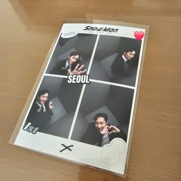 SnowMan 이와모토 테루 1st popup 프리쿠라