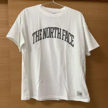 THE NORTH FACE 화이트 반팔 T셔츠 WS