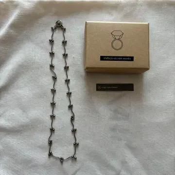 최종 가격 indigo silver works 목걸이