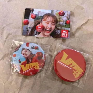 모모타 카나코 비타민B 캔뱃지 카드 묶음 판매